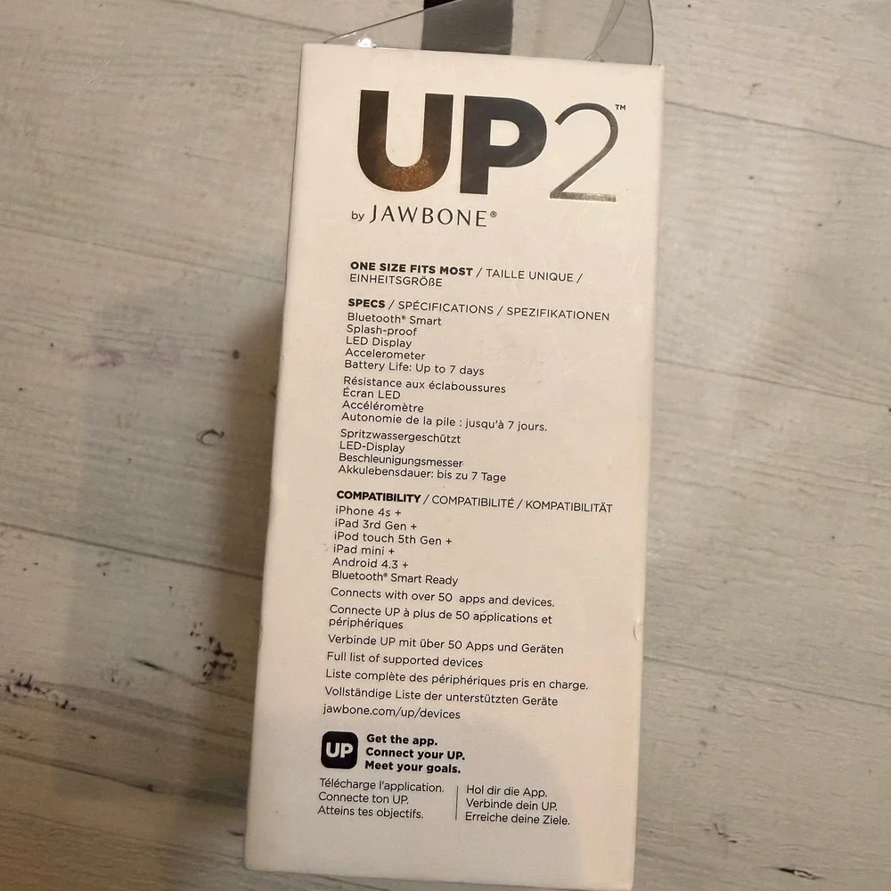 UP2‎ by Jawbone Sleep and Activity Tracker Bluetooth Wristband Fitness NEW